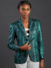 Green Women Sport Coat / Blazer