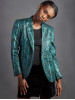 Green Women Sport Coat / Blazer