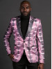 Sport Coat / Blazer - Pink Gray Fit 